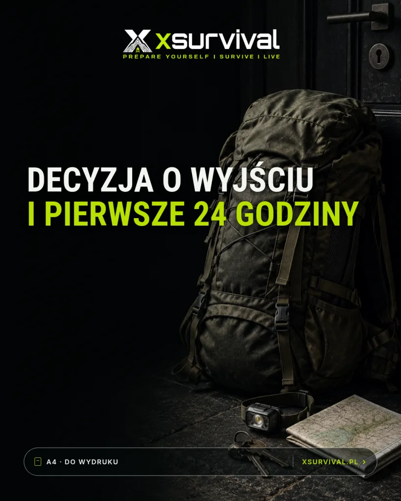 Decyzja o wyjściu i pierwsze 24 godziny