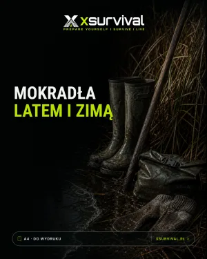 Okładka poradnika XSURVIVAL: Mokradła latem i zimą