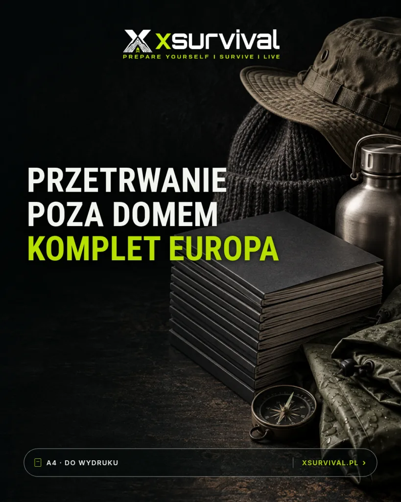 Przetrwanie poza domem – komplet Europa