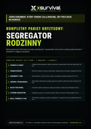 Segregator Rodzinny - okładka